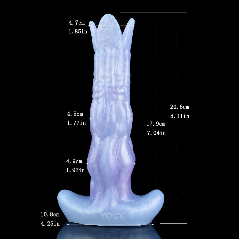 Sea Rabbit Ovipositor Butt Plug - Fantasy Silicone Ovipostion Anal Stimluator