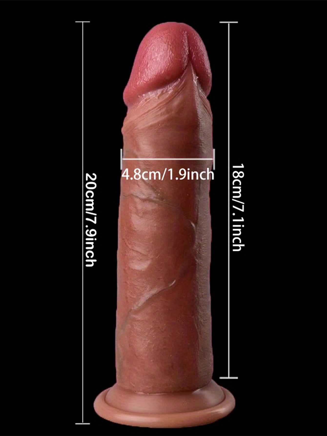Realistischer Frauendildo – lebensechte Haut, gleitende Vorhaut, Analdildo, Hoden, Penis, Sexspielzeug