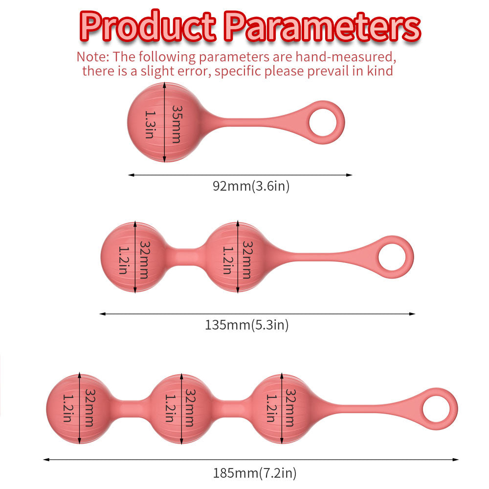 Kegal Ball Vibrant Panty Egg Vibromasseur - Masseur de prostate vaginal à boule anale extensible