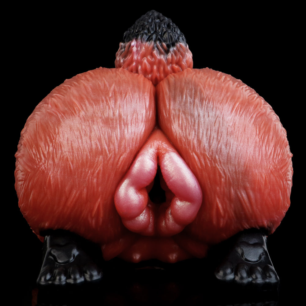 Fox Pussy Torso Buttocks Sex Toy - Realistic Furry Animal Vagina Men Masturbation Pocket Cup