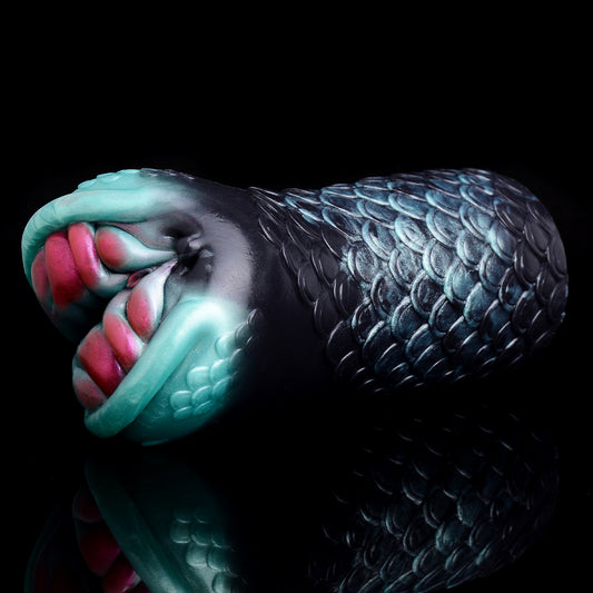 Masturbateur masculin de poche Mamba Snake Pussy - Poupée sexuelle extraterrestre fantastique avec pénis et fellation