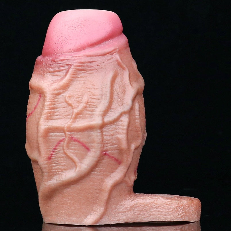 Manchon gonflable pour pénis Fantasy Canine – Jouets sexuels en silicone pour l'extension du pénis et le contrôle de l'éjaculation