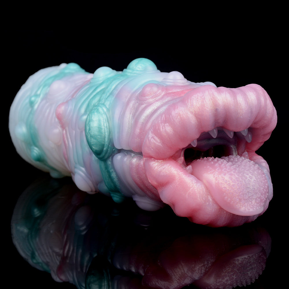 Monster Oral Sex Pocket Pussy - Fantasy Big Mouth Penis Massager Männlicher Masturbator