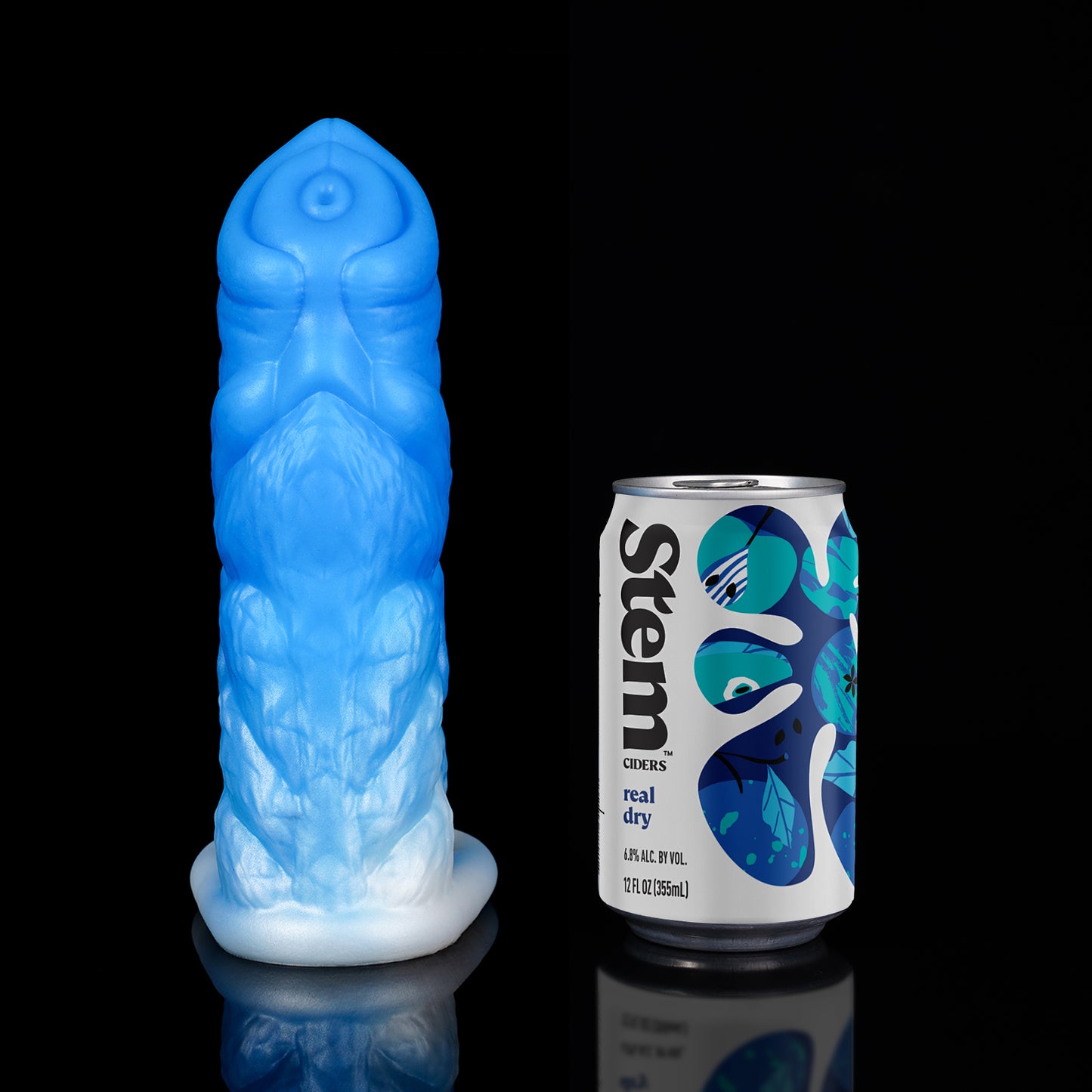 Leuchtender riesiger Penis-Vergrößerer - Monsterdildo Penisring Premium Silikon Sexspielzeug für Männer