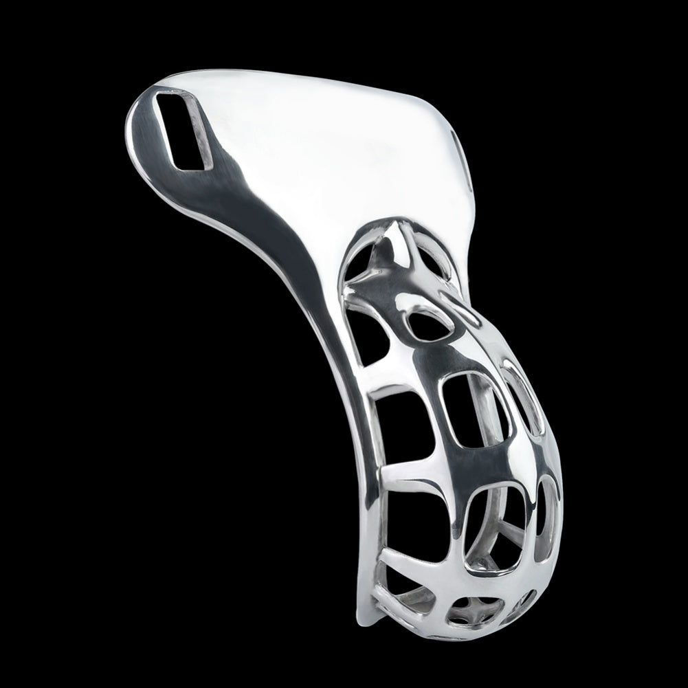 Hollow Stainless Steel Strap-on G-string – Male Bettie Bondage Metal BDSM Toys
