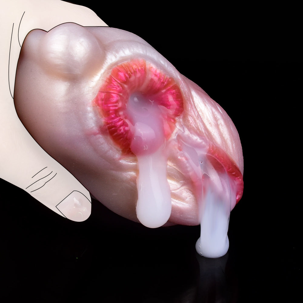 Cow Pussy Animal Masturbator - Fantasy Men Masturbating Penis Massage Sex Toys