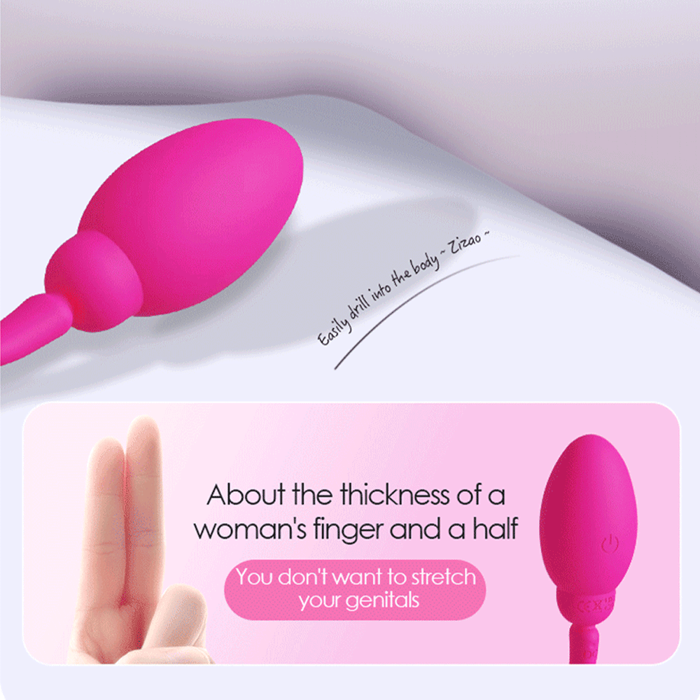 Vibromasseur à œufs vibrant contrôlé par application - Jouets sexuels anaux pour point G de sperme pour femmes