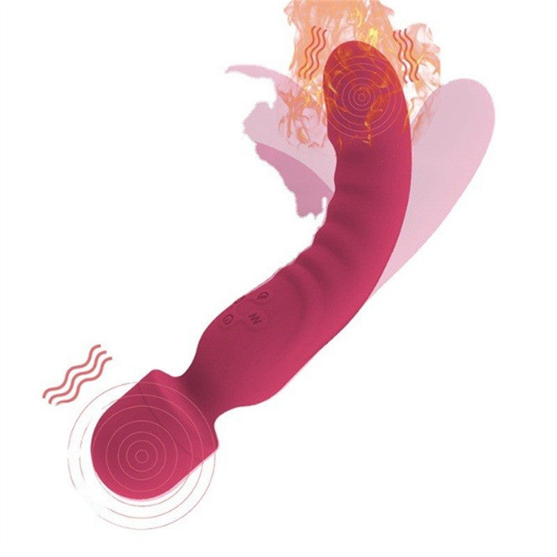 Vibromasseur point G Magic Wand - Gode vibrant en silicone Sex Toys pour femmes
