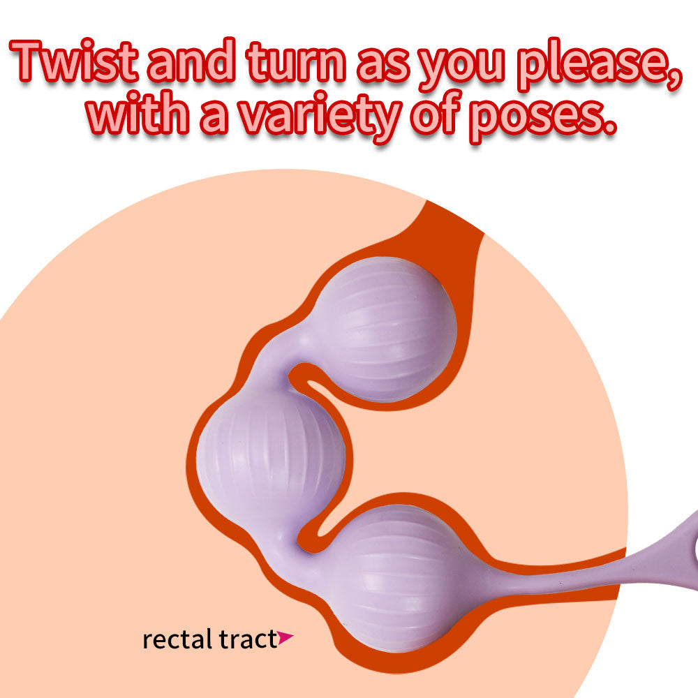 Kegal Ball Vibrant Panty Egg Vibromasseur - Masseur de prostate vaginal à boule anale extensible