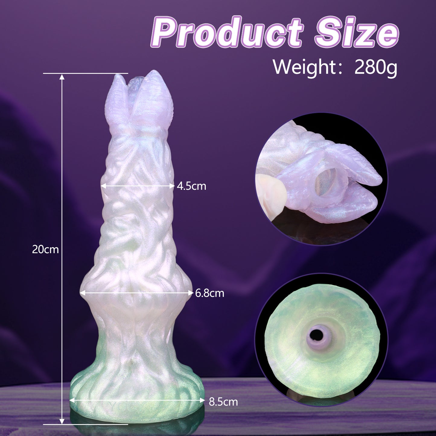 Silicone Ovipositor Beast Sex - Monsterdildo Anal Butt Plug Women Masturbaturing Fantasy