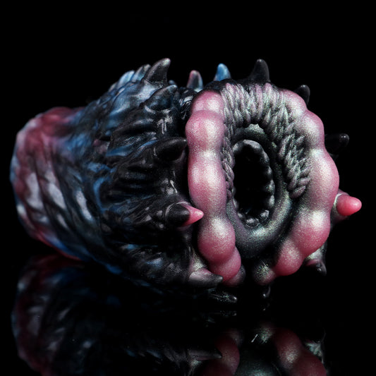 Beast Sex Penis Massager Pocket Pussy  - Deep Sea Monster Silicone Male Masturbator