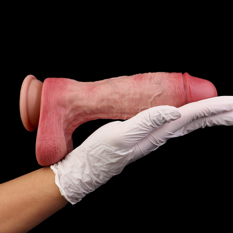 Realistic Silicone Squirt Dildo with Suction Base – Strap-On Female Anal Sex Toys