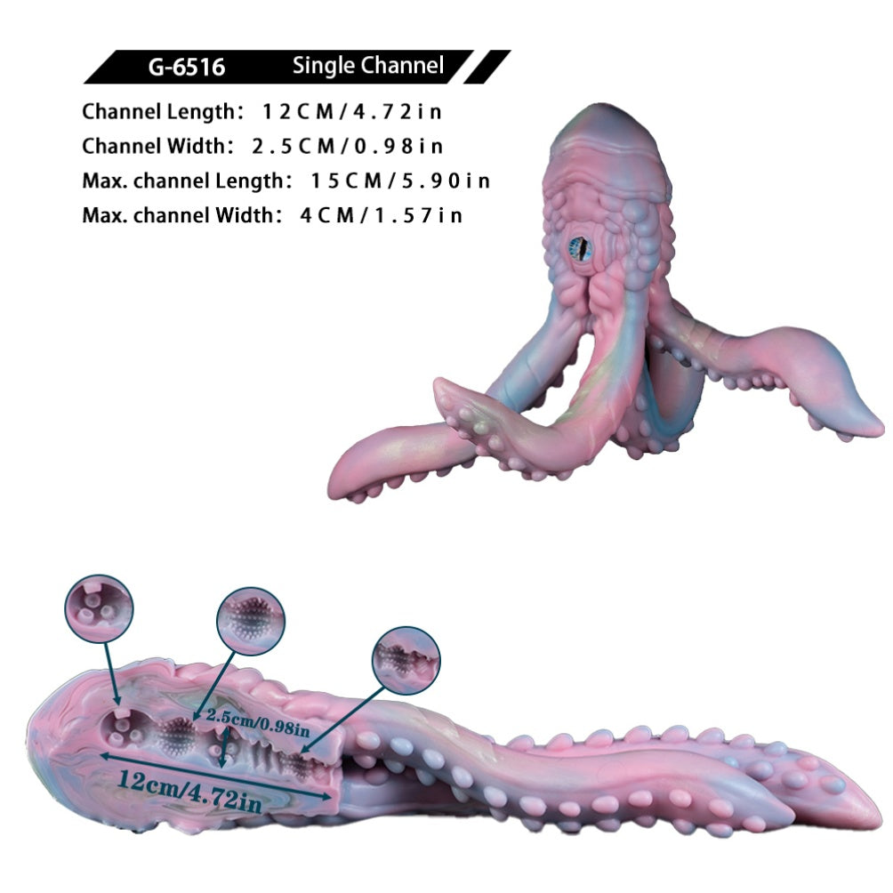 BIg Giant Octopus Silicone Sex Doll – Fantasy Alien Tentacle Sex Mens Blowjob Masturbation