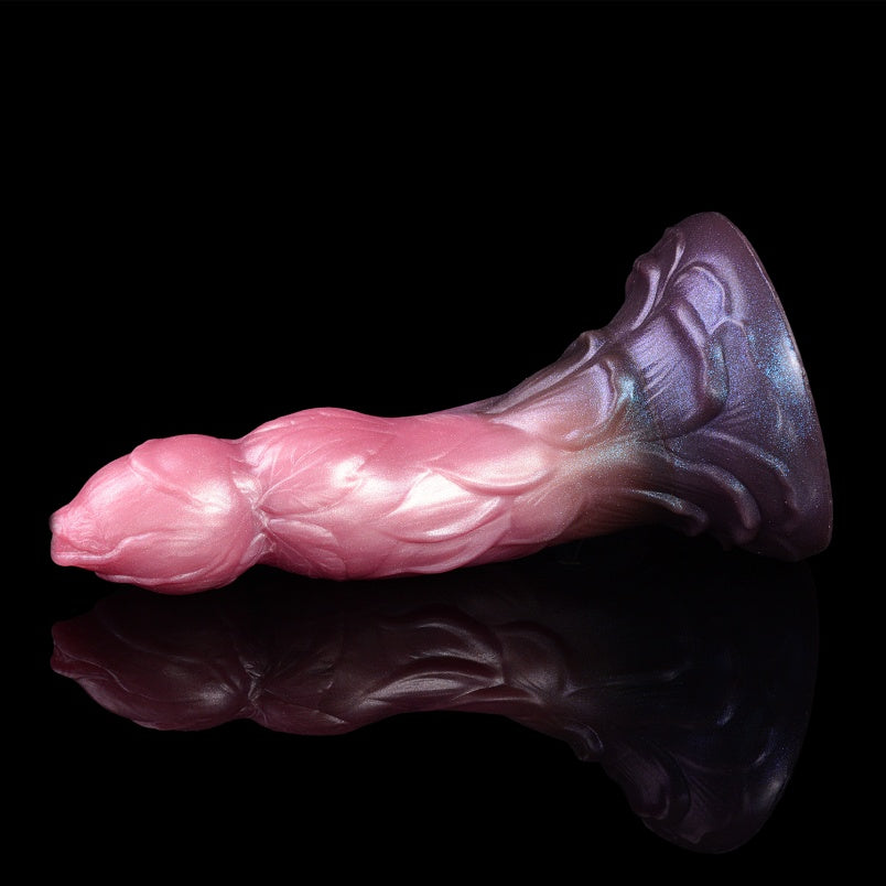 Gode Fantasy Monster à insertion avec plug anal – Stimulateur en silicone liquide de qualité médicale