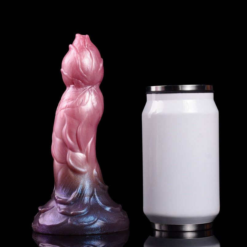 Gode Fantasy Monster à insertion avec plug anal – Stimulateur en silicone liquide de qualité médicale