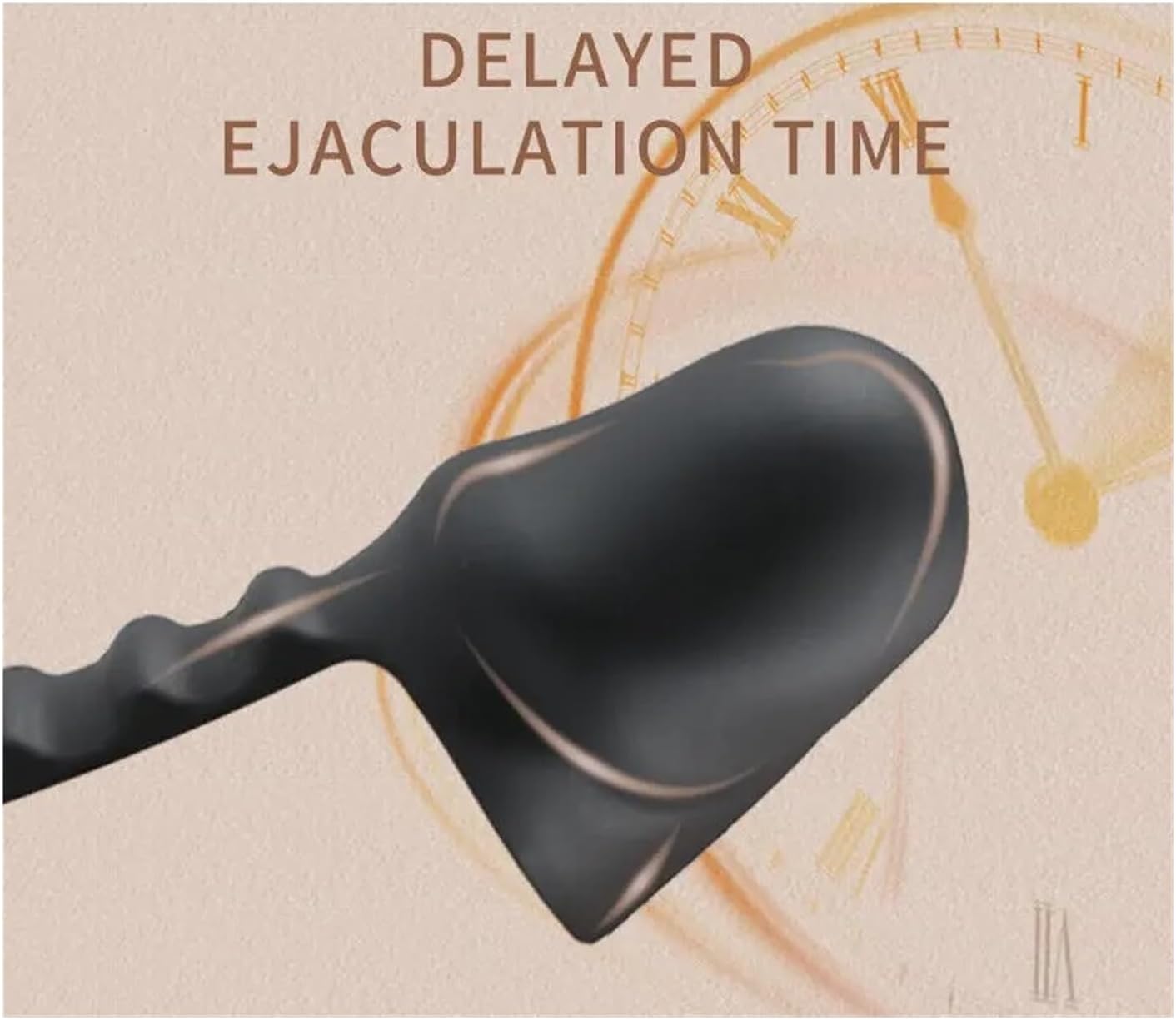 Anneau pénien en silicone pour homme - Jouets sexuels pour retarder l'éjaculation - Anneau pénien double