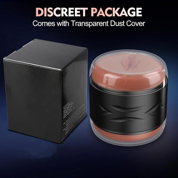 Masturbateur masculin réaliste de chatte de poche - jouet sexuel d'éjaculation de retard de manchon de coq remplaçable pour les hommes