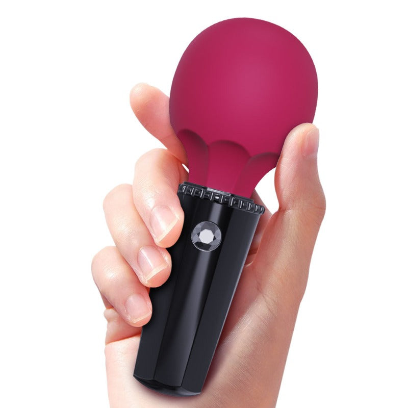 Mini AV Wand Vibrator - Domlust Portable Female Sex Toys Christmas Gif Mini AV Wand Vibrator - Domlust Portable Female Sex Toys Christmas Gif