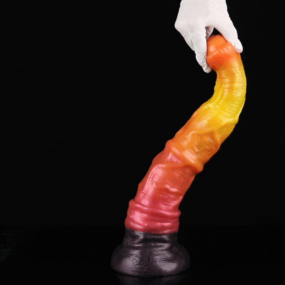 Fantasy Realistic Horse Cock Suction Cup - Dual Density Silicone Female Orgasm Toy