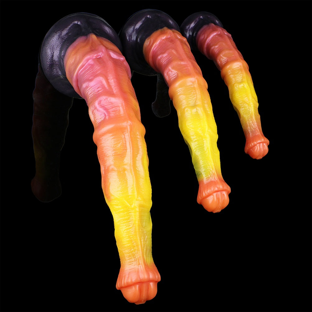 Fantasy Realistic Horse Cock Suction Cup - Dual Density Silicone Female Orgasm Toy
