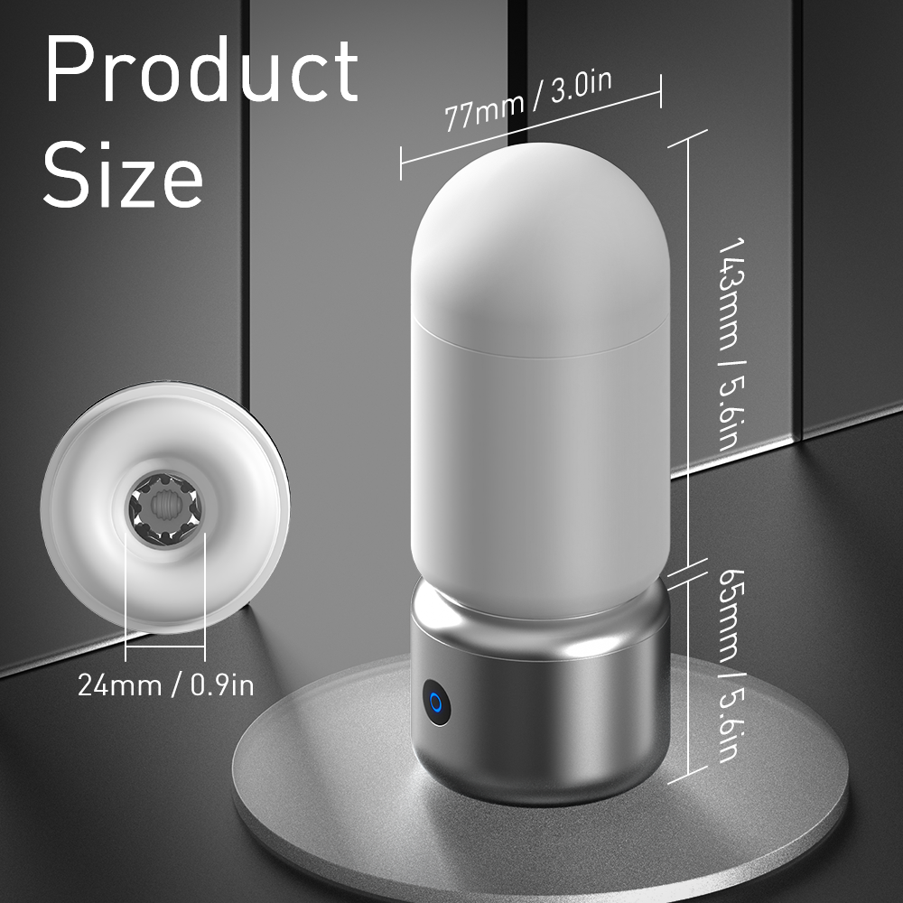 Multifunctional Vibrating Blowjob Masturbator - Male Insertion Penis Massage Fleshlight