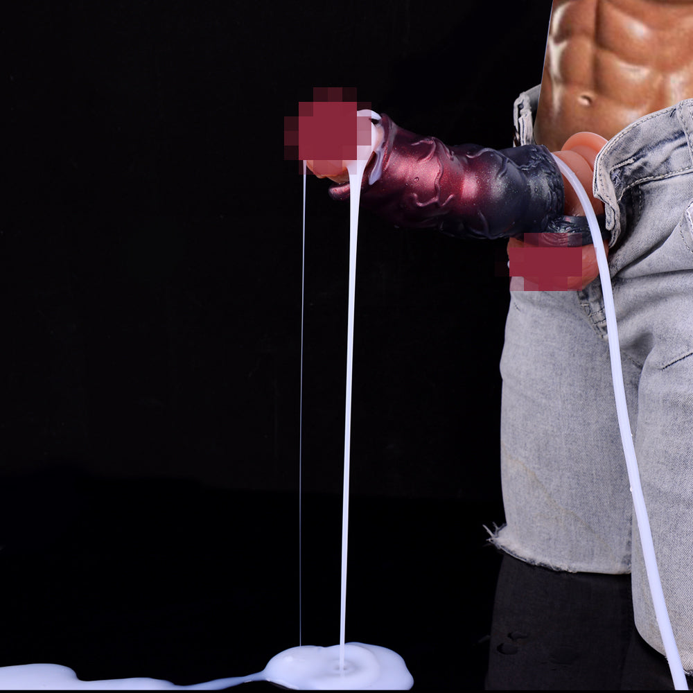 Squirting Fantasy Penishülle - Monsterdildo Cumming Cocksleeve Sexspielzeug für Männer