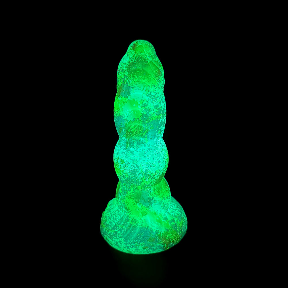 Großer, dicker Analdildo mit Butt Plug – leuchtender, realistischer Dildo, Sexspielzeug für Frauen
