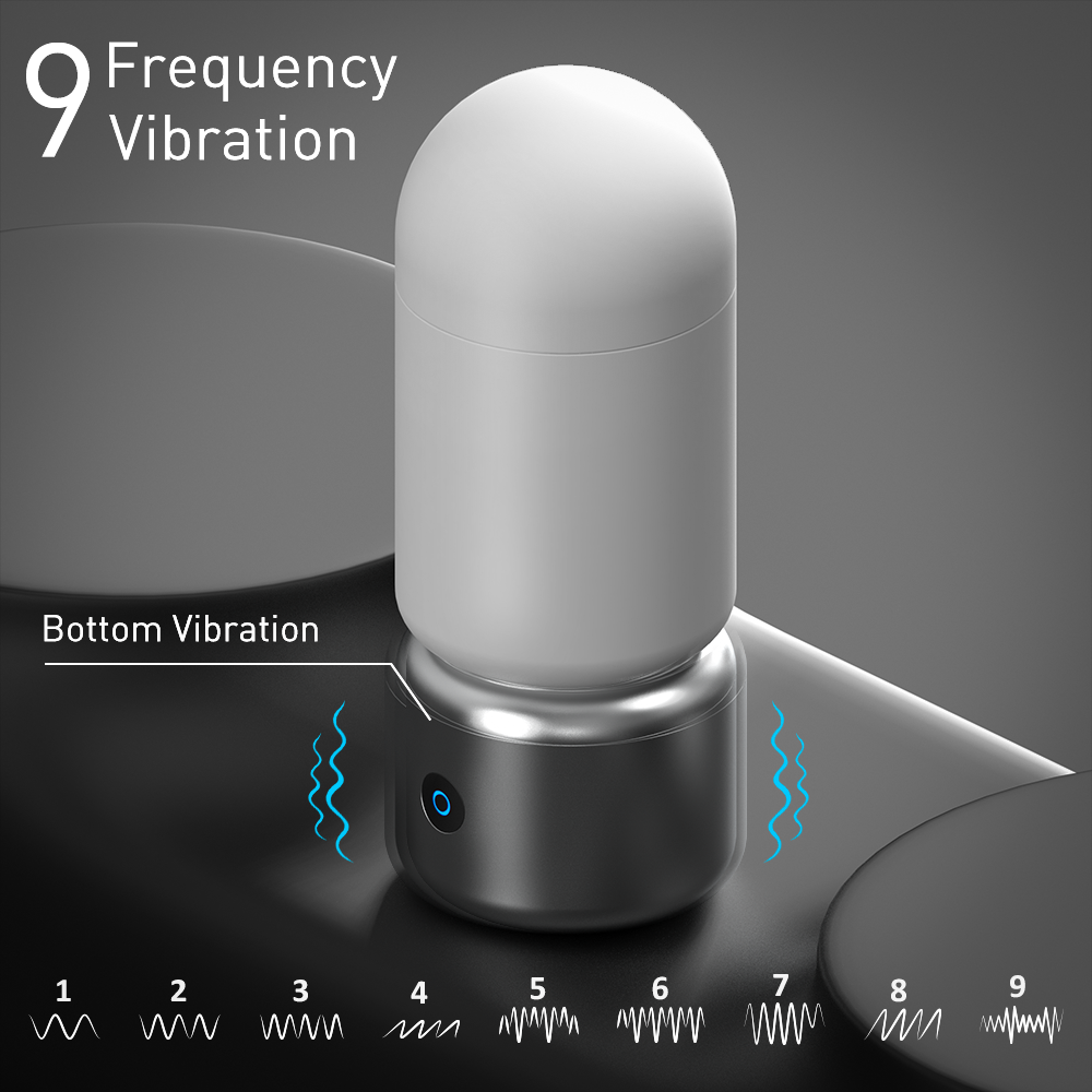 Multifunctional Vibrating Blowjob Masturbator - Male Insertion Penis Massage Fleshlight