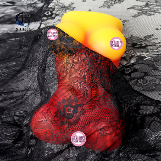 Pocket Pussy Realistic Masturbator Sex Toys for Men - Silicone Vaginal Penis Massager