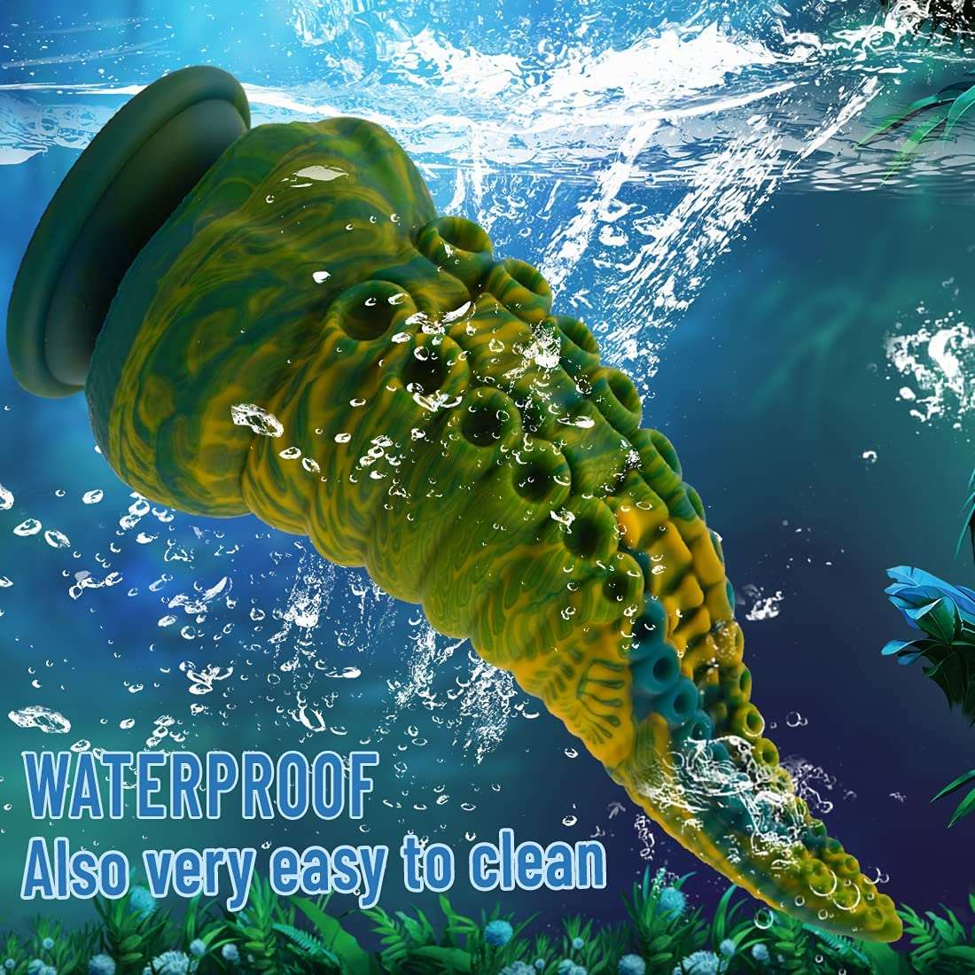 Domlust Jungle Exotic Dildo - 8.7‘’ Huge Realistic Dildos Tentacle Deep Insertion with Premium Silicone Butt Plug