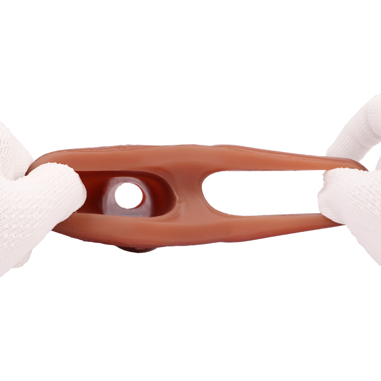 Geknotete, umfangreiche Penishülle, Sexspielzeug für Männer – hohler Silikondildo, Penis-Masturbation