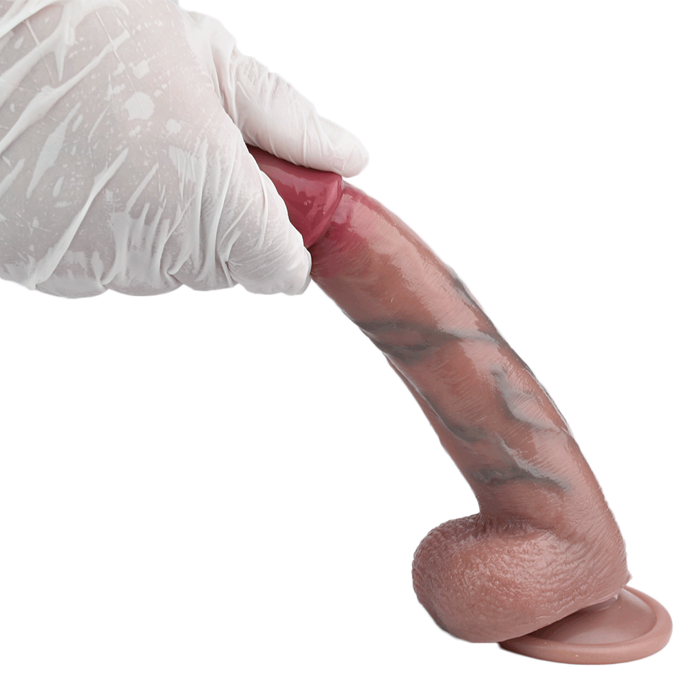 Fantasy Lebensechter Analdildo, Prostatamassager – Realistisches Sexspielzeug mit Saugnapf aus Silikon für Frauen