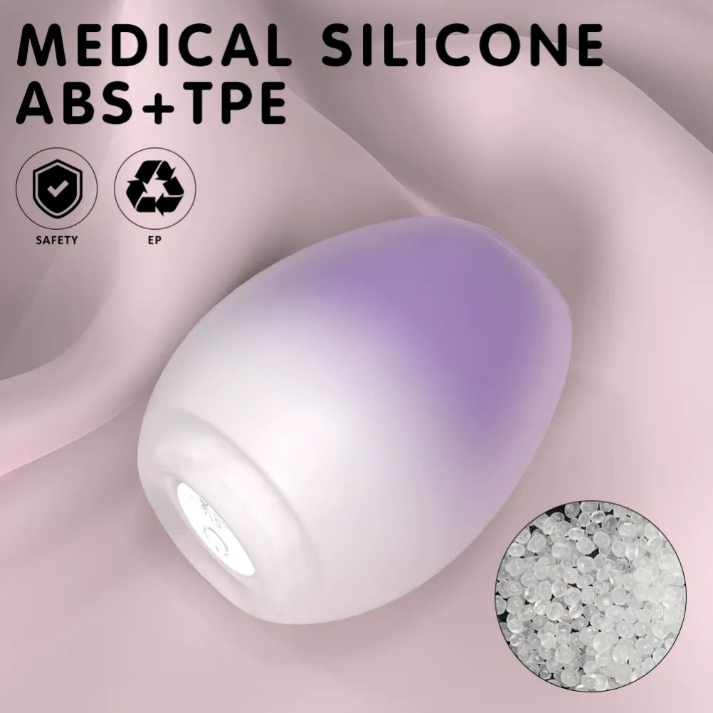Klitorisstimulator-Ei-Vibrator – Mehrfrequenz-Vibration, weibliches Masturbationsspielzeug
