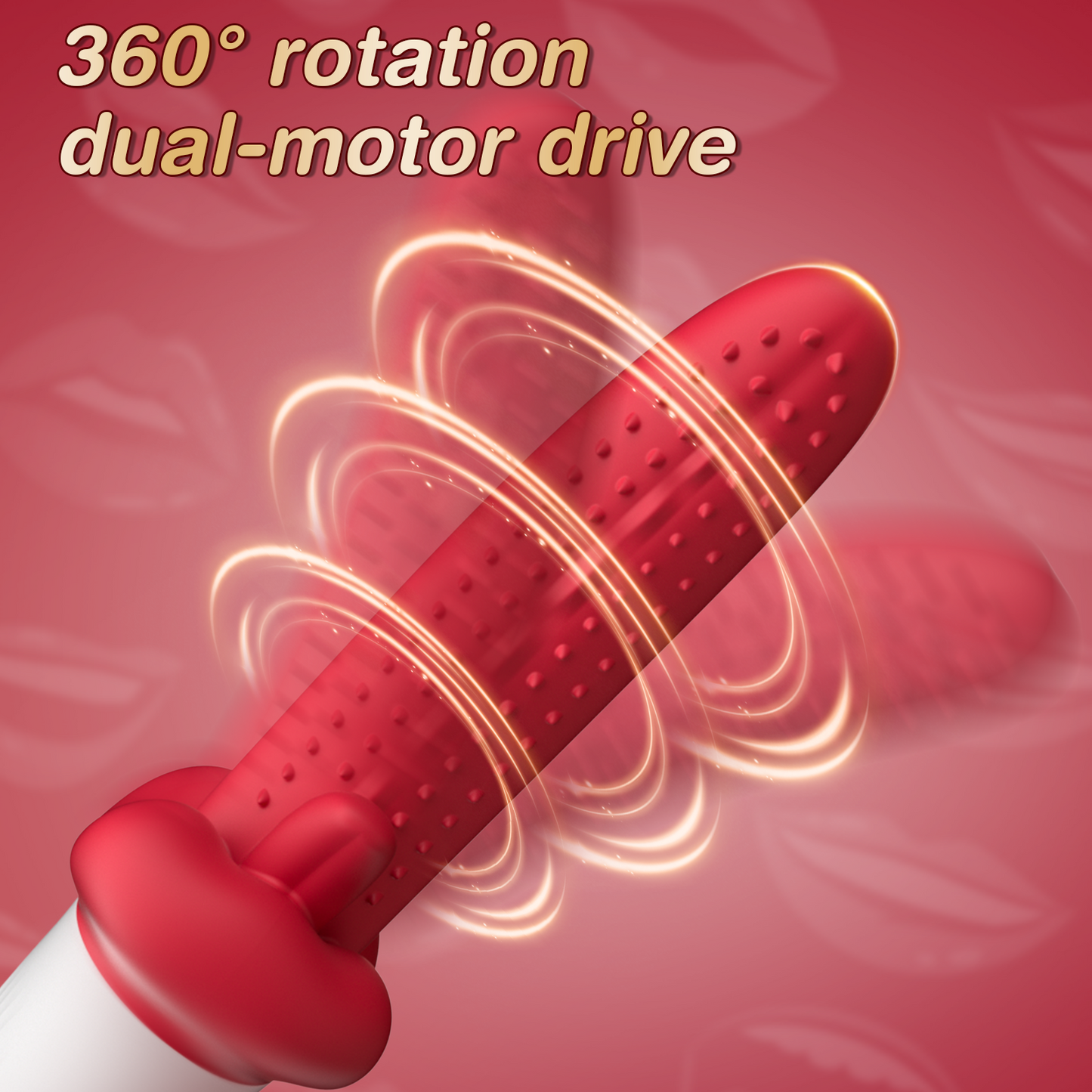 Tongue Licking G-spot Vibrator - Clit Anal Double Stimulator Handy Sex Toys for Women