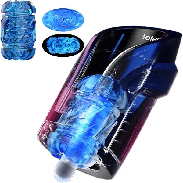 Handheld Automatic Male Masturbator - Heating Suction Thrusting Sex Ma Domlust Handheld Automatic Male Masturbator - Heating Suction Thrusting Sex Ma Domlust
