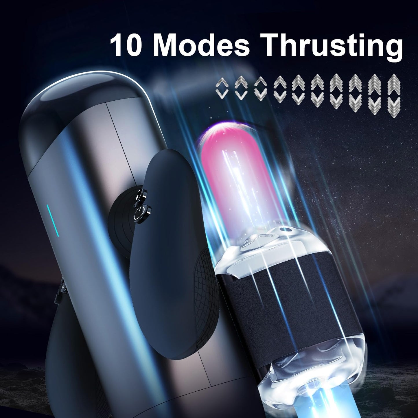 Masturbateur masculin pour adulte Leten XT6 - Jouet sexuel de masturbation automatique du pénis pour hommes