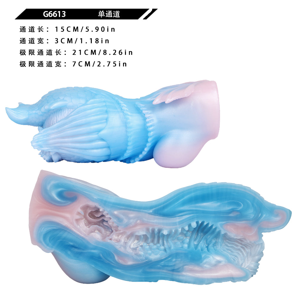Mermaid Fantasy Pocket Pussy – Ultrarealistische Masturbations-Blowjob-Sexpuppe aus Silikon