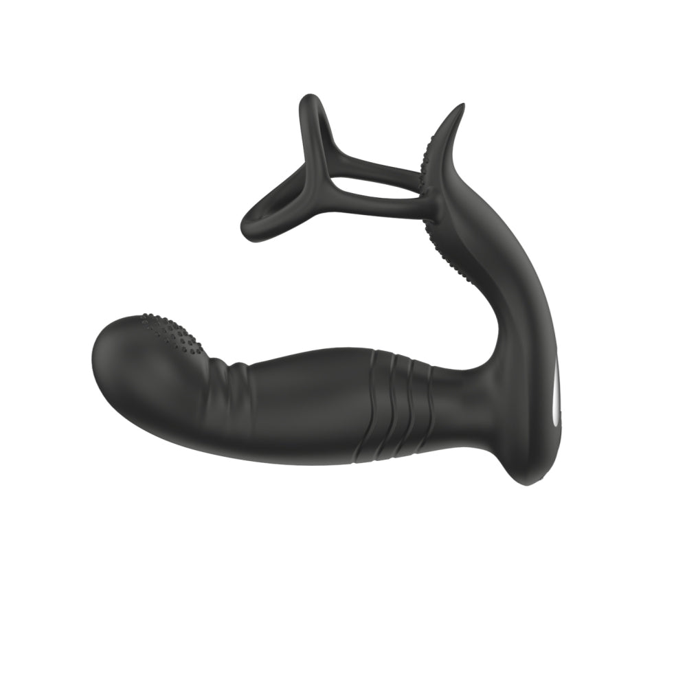 Masseur de prostate à battement télécommandé - Anneau pénien vibrant Vibromasseur anal Jouets sexuels pour hommes