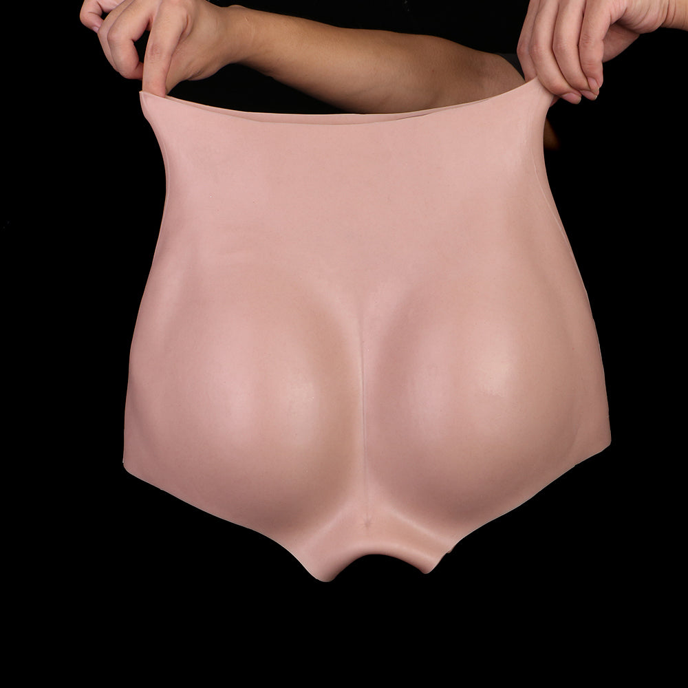Tragbare Penishülle mit hoher Taille – Realistische Penishülle aus heller Haut