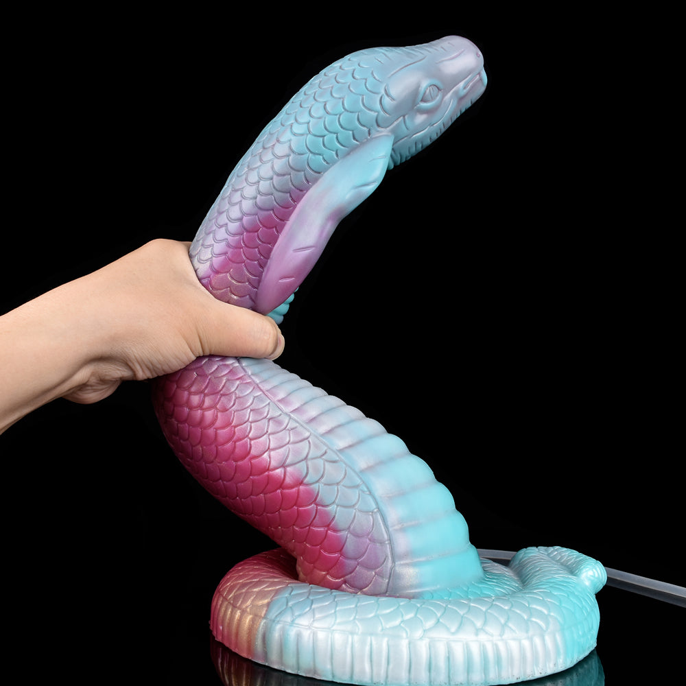 Gode anal monstre serpent giclant - Jouets sexuels anaux fantastiques en silicone à grosse aspiration pour femmes