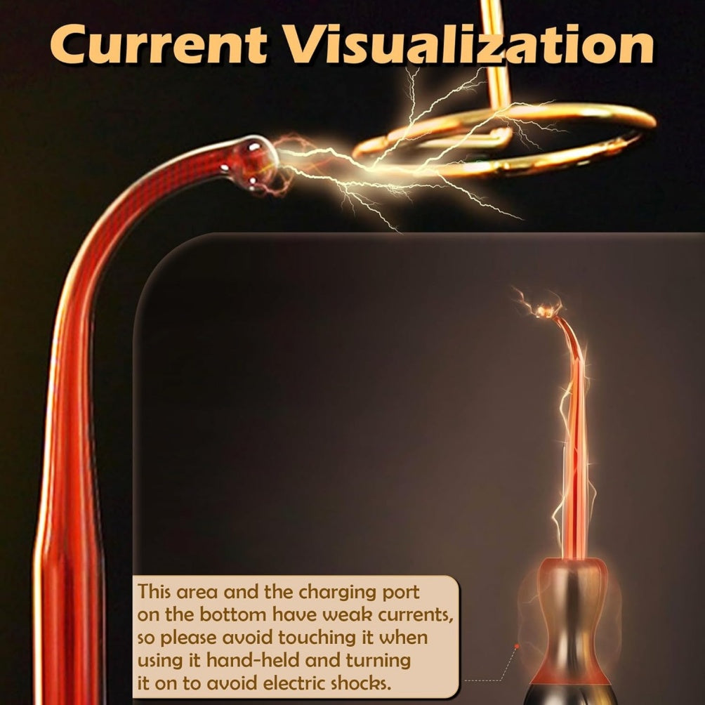 Electric Shock Chastity Stick - Kinky Sex Couples BDSM Bondage Toys