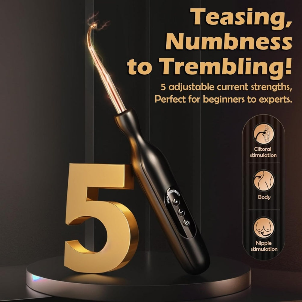 Electric Shock Chastity Stick - Kinky Sex Couples BDSM Bondage Toys