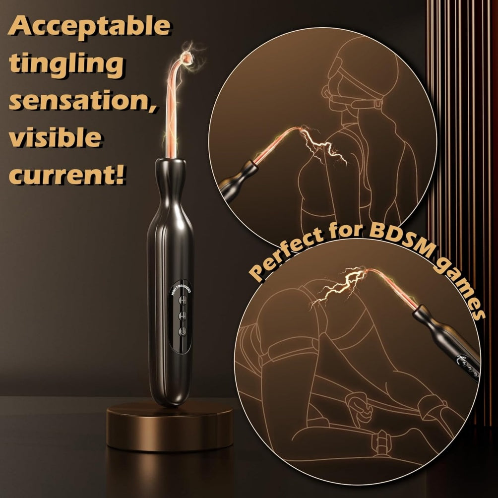 Electric Shock Chastity Stick - Kinky Sex Couples BDSM Bondage Toys