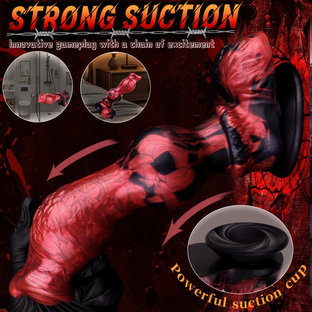 Fantasy Silicone Animal Dog Blowjob - Vaginal Partial Expansion Knot Toy