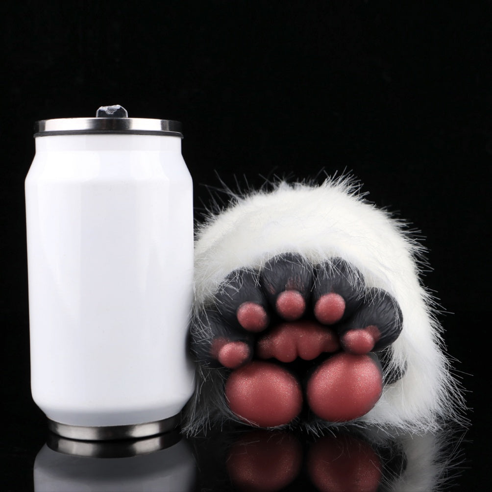 Animal Paw Fantasy Pocket Pussy - Realistic Detachable Hair Penis Masturbation Toys