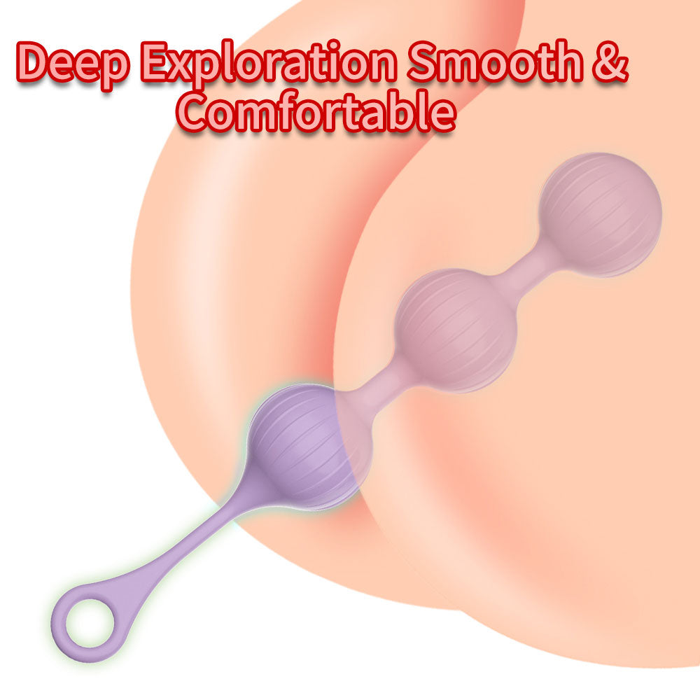 Kegal Ball Vibrant Panty Egg Vibromasseur - Masseur de prostate vaginal à boule anale extensible