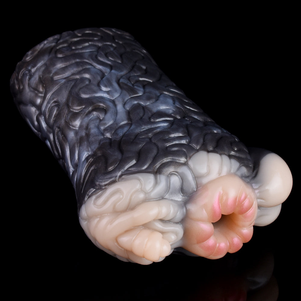 Männlicher Masturbator mit Affen-Taschenmuschi – lebensechtes Tier-Blowjob-Silikon-Masturbations-Sexspielzeug