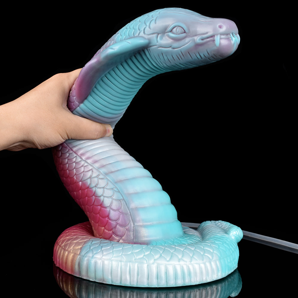 Squriting Snake Monster Dildo Butt Plug - Fantasy Big Suction Silicone Domlust Squriting Snake Monster Dildo Butt Plug - Fantasy Big Suction Silicone Domlust