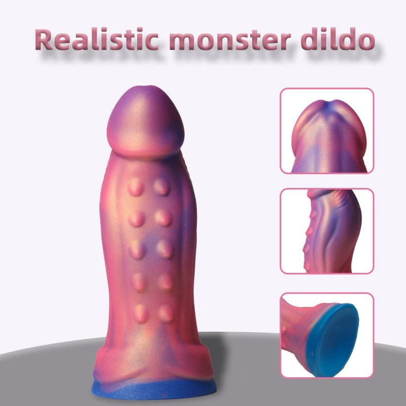 Blue-Bottom Tentacle Fantasy Dildo mit Saugnapf – Einführspielzeug für anale und vaginale Stimulation