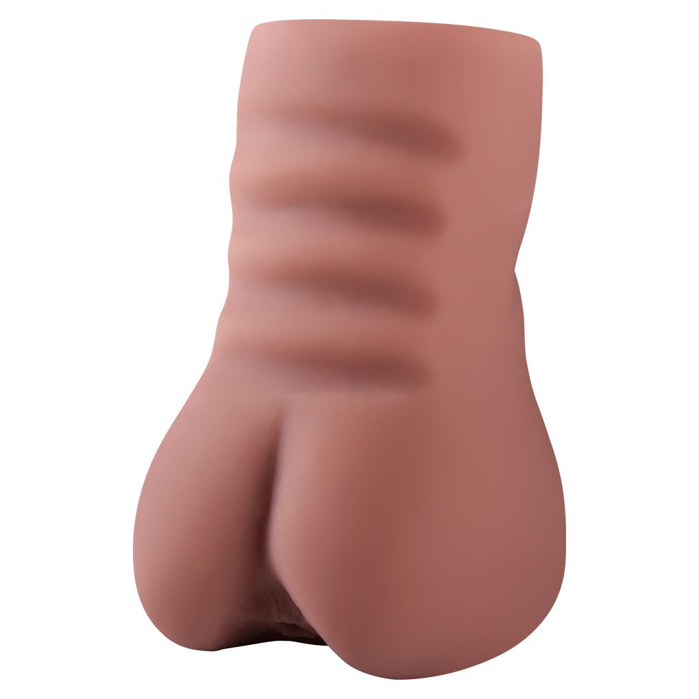 Realistic Pussy Pocket Masturbator - Ebony Women Vagina Penis Masturbation Milk